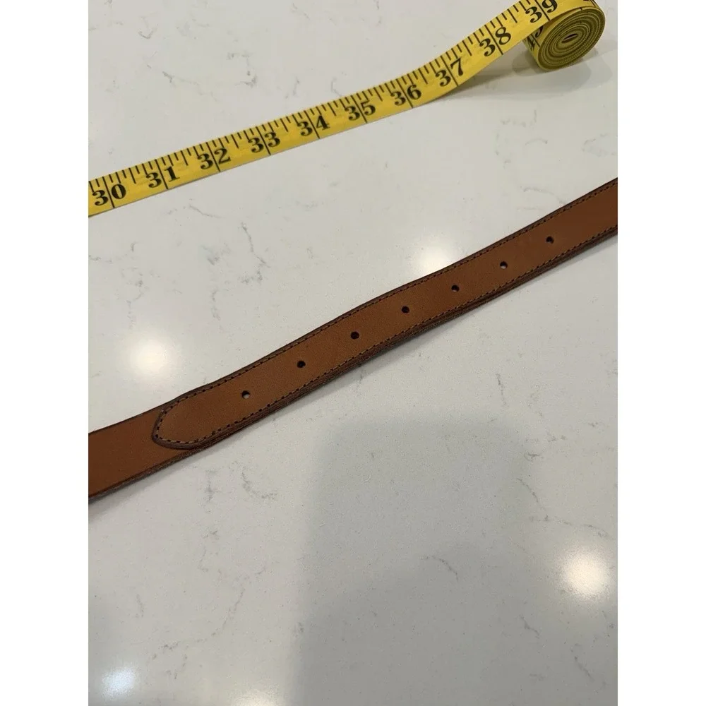 Abercrombie Kids Brown Leather Belt w/ Buckle Size 13/14-15/16 NWT's